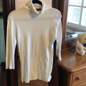 White turtleneck